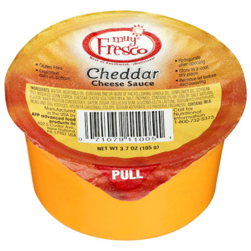 Afp Muy Fresco Cheddar Cheese Sauce Cup