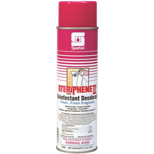 Spartan Steriphene II Clean Fresh Scent, 15 Ounce , 12 Per Case