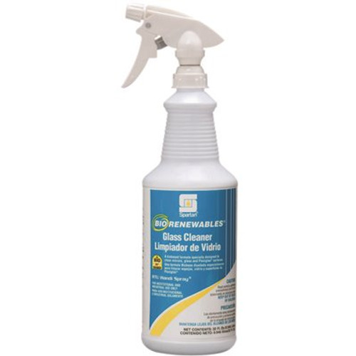 Spartan BioRenewables Class Cleaner Waterfall Scent, 1 Quart, 12 Per Case