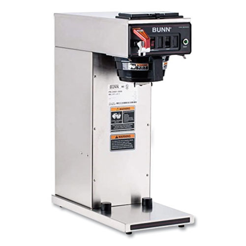BUNN CWTF15-APS Automatic Airpot Coffee Brewer, Gray/Stainless Steel