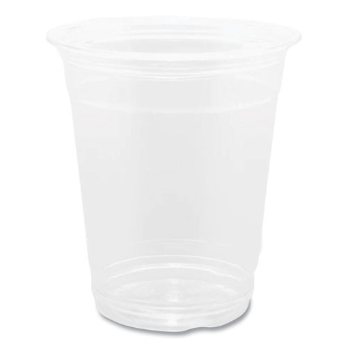 Karat PET Plastic Cups, 92 Mm Rim Diameter, 12 Oz, Clear, 1,000/carton