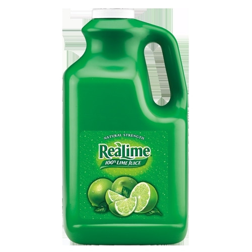 Realemon ReaLime Juice, 128 Fluid Ounces, 4 Per Case