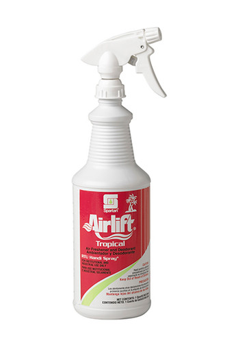 Spartan Airlift Odor Eliminator Tropical Scent, 1 Quart, 12 Per Case