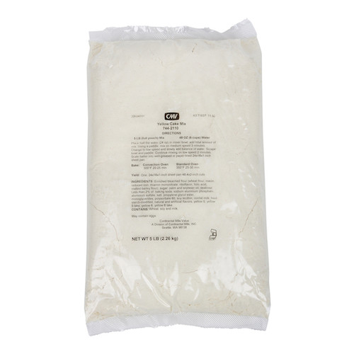 Continental Mills Yellow Cake Mix, 5 Pound, 6 Per Case