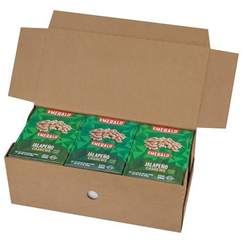 Emerald Cashews Jalapeno, 15 Ounce, 3 Per Case