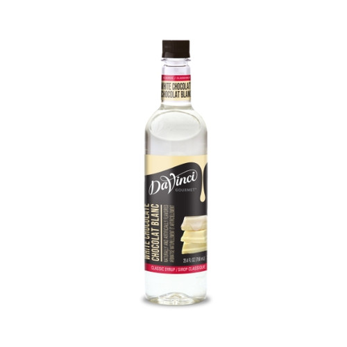 Davinci Gourmet Gourmet White Chocolate Syrup, 750 Milliliter, 4 Per Case