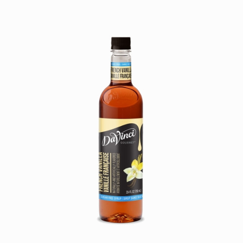 Davinci Gourmet Gourmet Sugar Free French Vanilla Syrup, 750 Milileter, 4 Per Case
