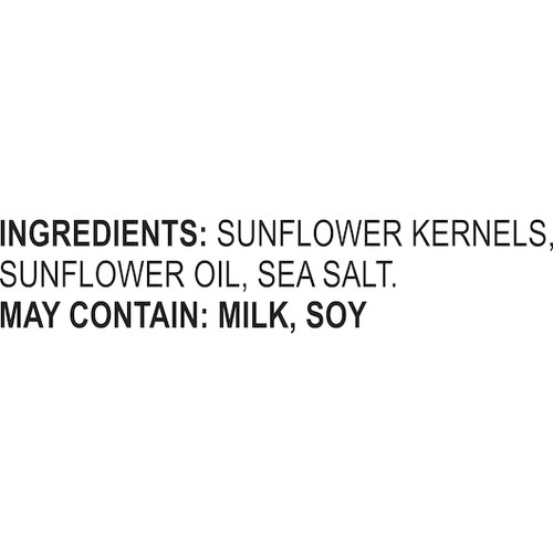 Bigs Sunflower Seeds Sea Salt, 3.5 Ounces, 6 Per Box, 6 Per Case