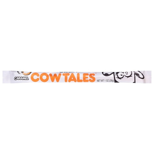 Goetze Candy Vanilla Cow Tales Tumbler Combo, 1 Ounce, 100 Per Case