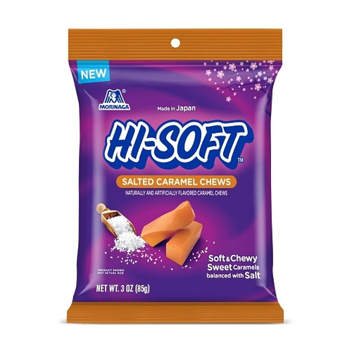 Hi-Soft Salted Caramel Chews, 3 Ounce, 6 Per Case