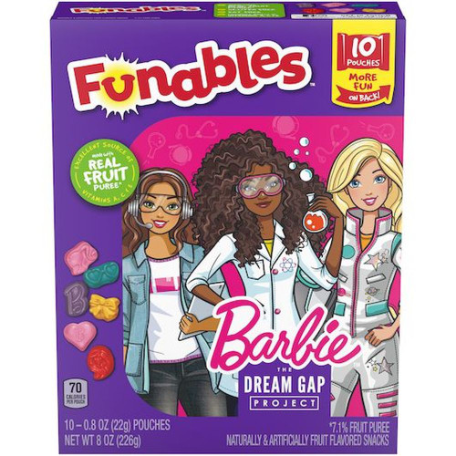 Ferrara Funables Barbie, 8 Ounce, 8 Per Case