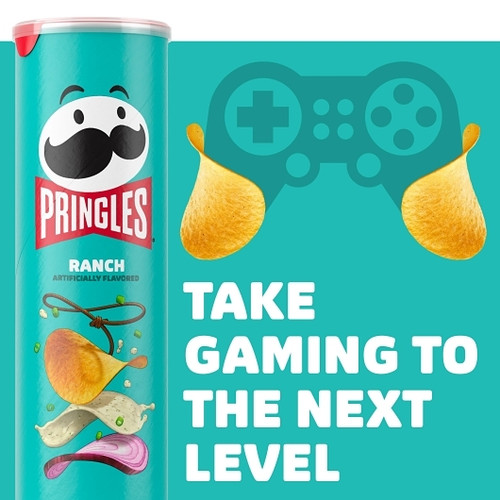 Pringles Ranch Potato Crisp, 5.5 Ounces, 14 Per Case