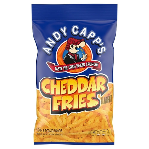 Andy Capp Cheddar, 3 Ounce, 12 Per Case