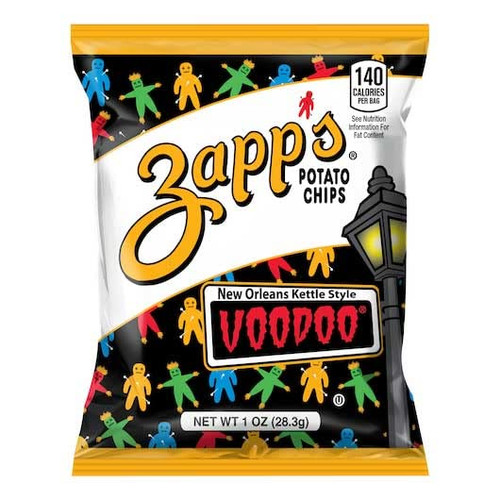 Zapp s Potato Chips Chips Voodoo 1 Ounce, 1 Ounce, 60 Per Case
