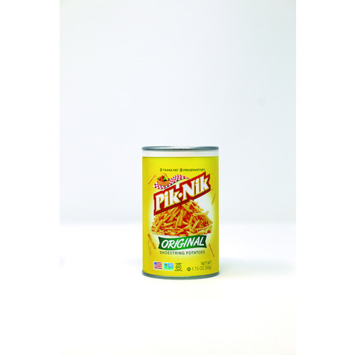 Pik-Nik Original Shoestring Potatoes Tray, 1.75 Ounces, 24 Per Case