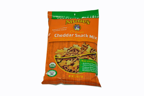 Annie s Organic Cheddar Snack Mix, 2.5 Ounce, 12 Per Case