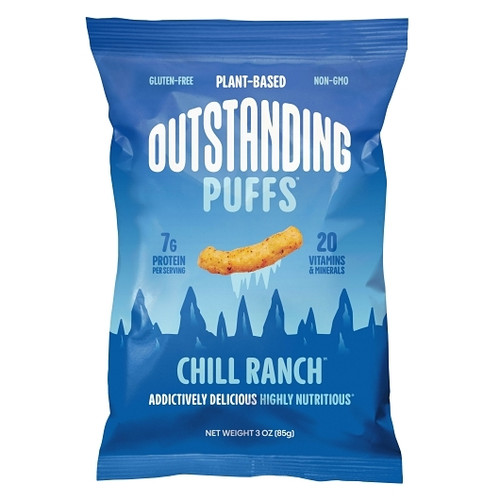 Outstanding Puffs Chili Ranch, 3 Ounce, 8 per case