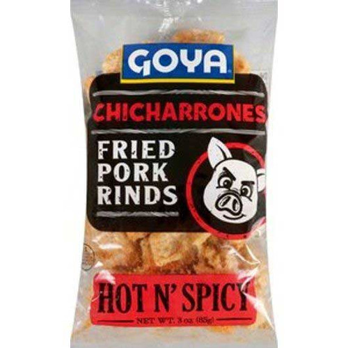Goya Chicharrones Hot & Spicy, 3 Ounces, 12 Per Case