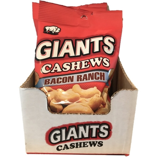Giants Cashews Bacon Ranch, 4 Ounces, 8 Per Case