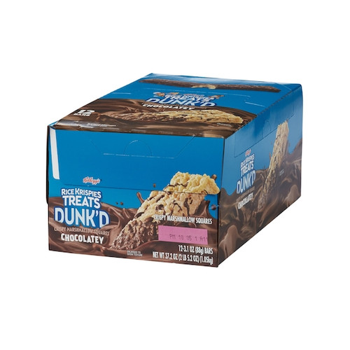 Rice Krispies Squares Chocolatey, 3.1 Ounces, 12 Per Box, 6 Per Case