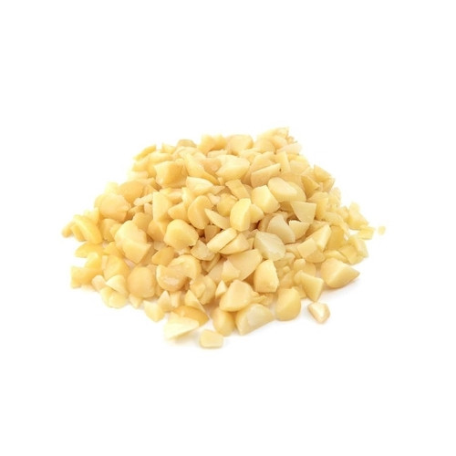 Azar Dry Roasted Unsalted Macadamia Nut Pieces, 5 Pounds