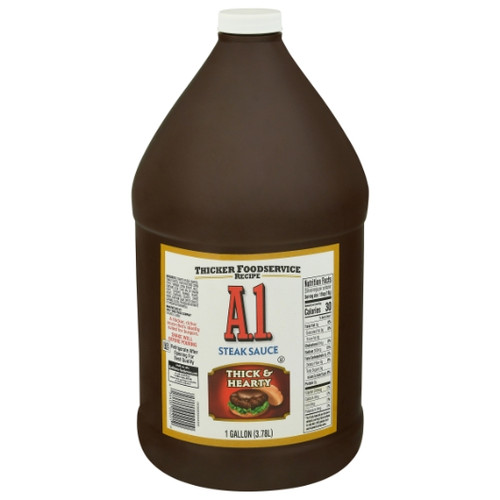 A.1. Thick and Hearty Steak Sauce, 128 Ounce, 2 Per Case