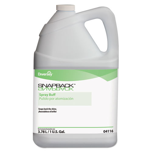 Diversey Snapback Spray Buff, 1 Gal, 4 Bottles/Carton