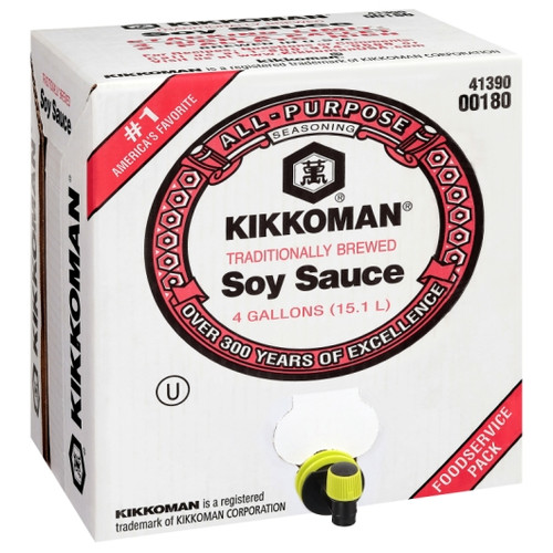 Kikkoman Soy Sauce, 4 Gallon