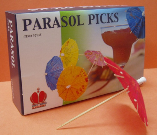Goldmax Parasol Pick, 144 Each, 10 Per Case