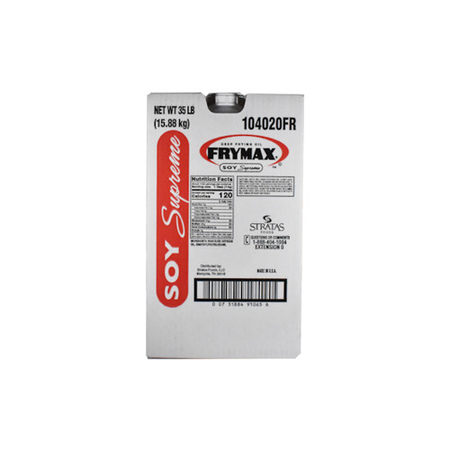 Stratas Frymax Supreme Deep Frying Soy Oil, 35 Pounds