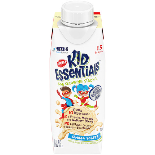 Boost Kid Essentials Vanilla Vortex, 8.01 Fluid Ounces, 24 Per Case
