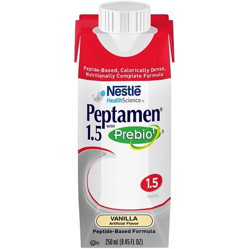 Peptamen 1.5 With Prebio Vanilla, 8.45 Fluid Ounces, 24 Per Case