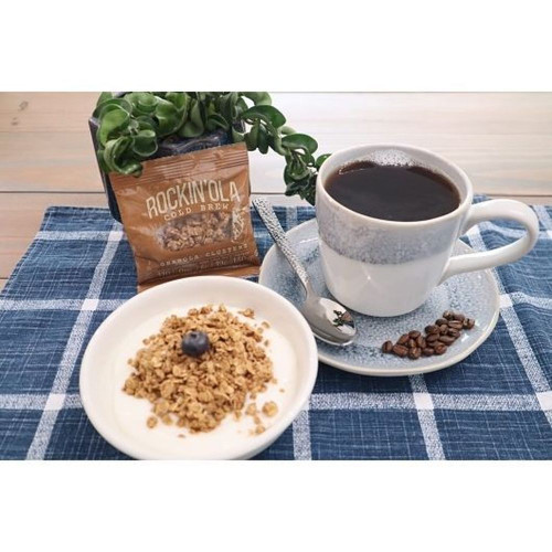 Rockin ola Cold Brew Granola With Caffeine Bulk, 48 Ounce, 36 Per Case