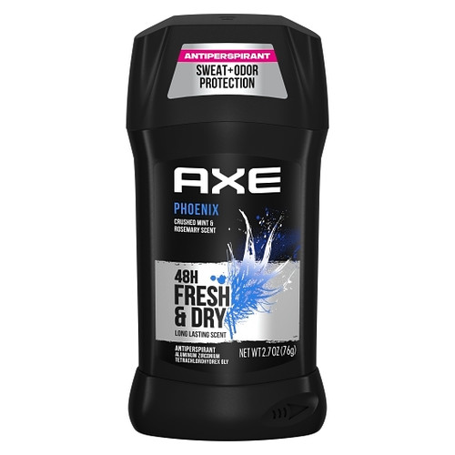 Axe Men Phoenix Crushed Mint & Rosemary Scent, 2.7 Ounce, 12 Per Case