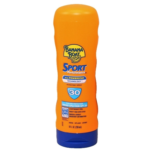 Banana Boat Sport Performance Spf30 Lotion, 8 Fluid Ounce, 12 Per Case