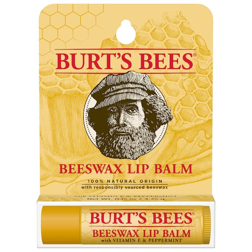 Burt s Bees Beeswax Lip Balm , 0.15 Ounces, 48 Per Case