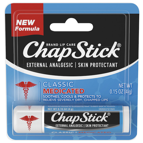 Chapstick Medicated Classic Lip Balm , 0.15 Ounce, 144 Per Case