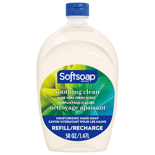 Softsoap Liquid Hand Wash Soothing Aloe, 50 Fluid Ounce, 6 Per Case