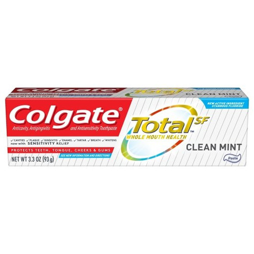 Colgate Total Clean Mint, 3.3 Ounces, 24 Per Case