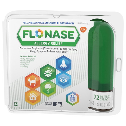 Flonase Allergy Relief, 72 Dose, 12 Per Case