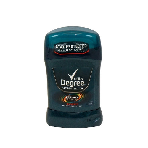 Degree Dry Protection Body Heat Activated 48 Hour Sport Anti-Perspirant Deodorant Invisible Solid, 1.7 Fluid Ounce, 12 Per Case