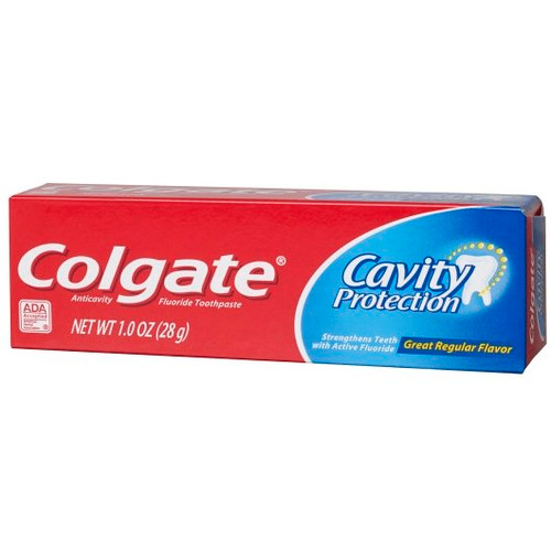 Colgate Anticavity Great Regular Flavor Toothpaste, 1 Ounces, 24 Per Case