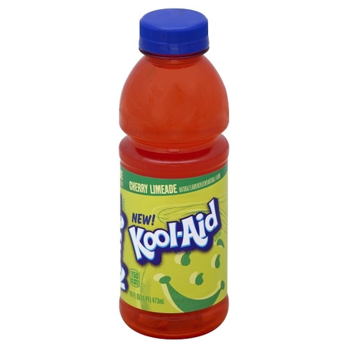Kool-Aid Cherry Limeade Juice, 16 Fluid Ounces, 12 Per Case
