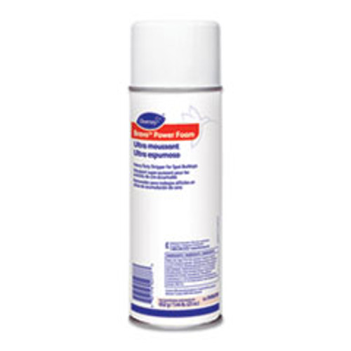 Diversey Bravo Power-Foam Floor Stripper, Foam, 23 oz Aerosol Spray, 12/Carton