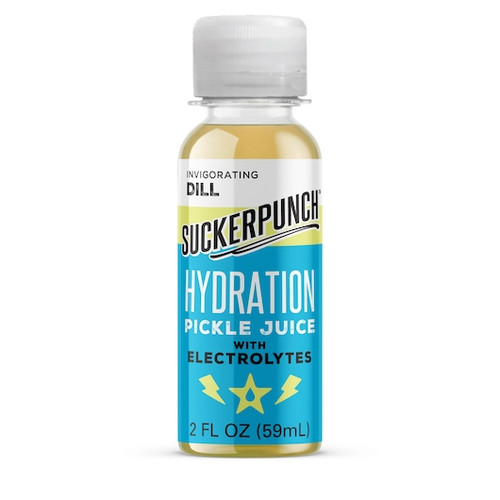 Suckerpunch Gourmet Pickle Juice Hydrate, 2 Fluid Ounces, 12 Per Case