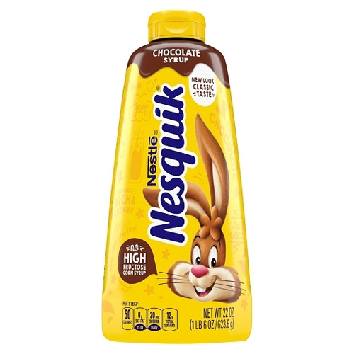 Nesquik Chocolate Syrup, 22 Ounces, 6 Per Case