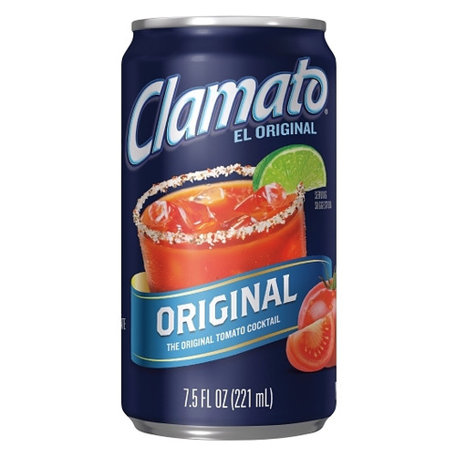 Clamato Juice, 7.5 Ounce, 24 Per Case