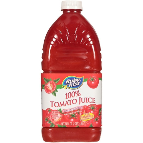 Ruby Kist Tomato Juice, 64 Fluid Ounces, 8 Per Case