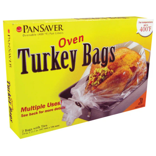 Pansaver Oven Turkey Bags, 2 Count, 18 Per Case