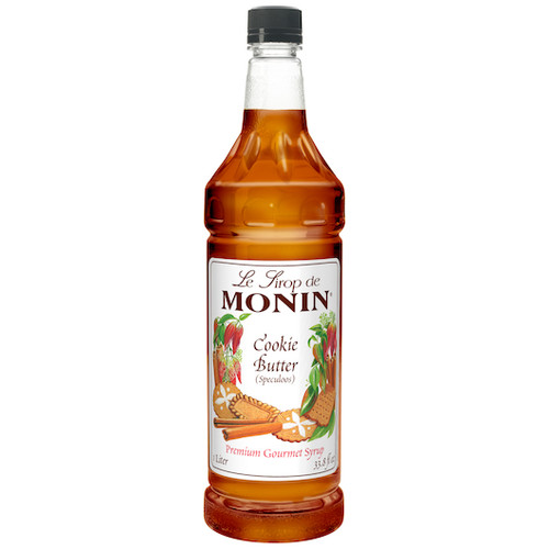 Monin Cookie Butter Syrup, 1 Liter, 4 Per Case